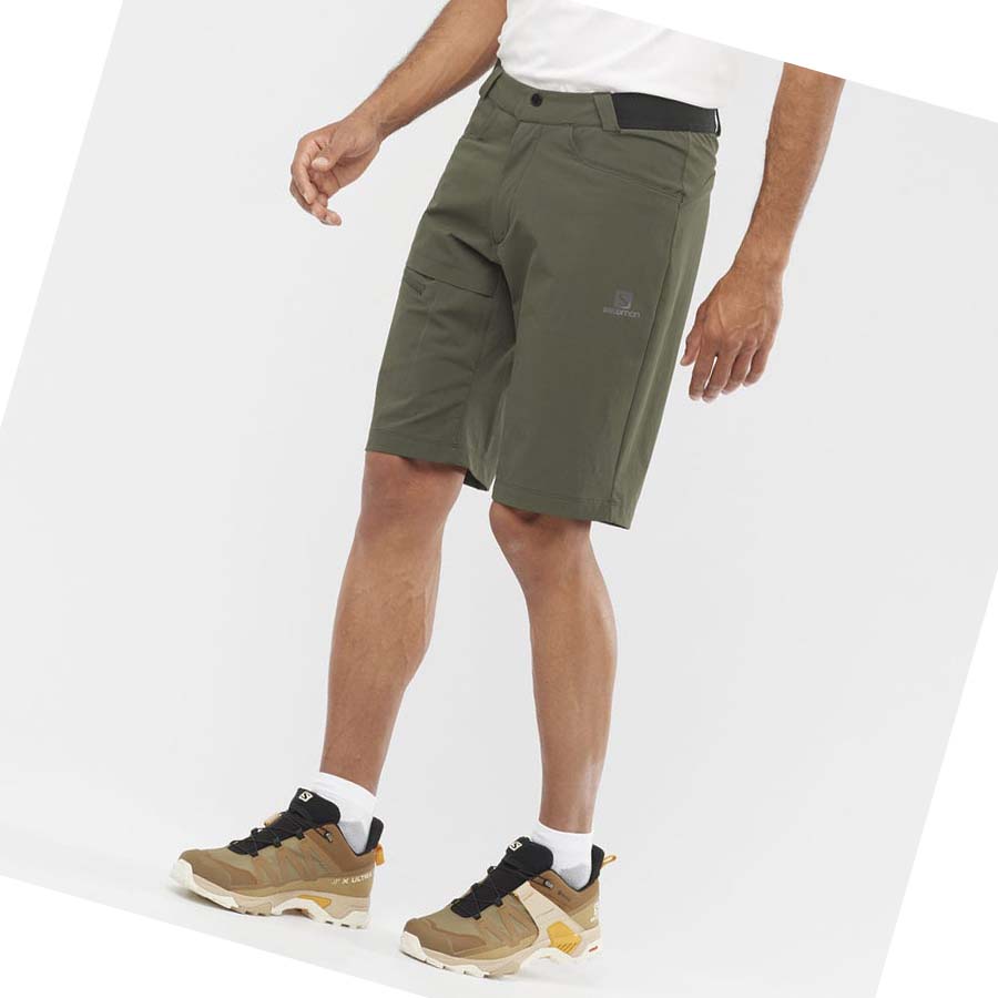 Bermudas Salomon WAYFARER Hombre Verde Oliva | MX 3149QMA